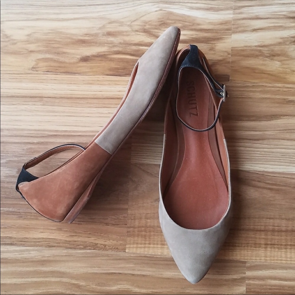 Schutz Size 7. Worn On Bottom But Top Like New. - image 1